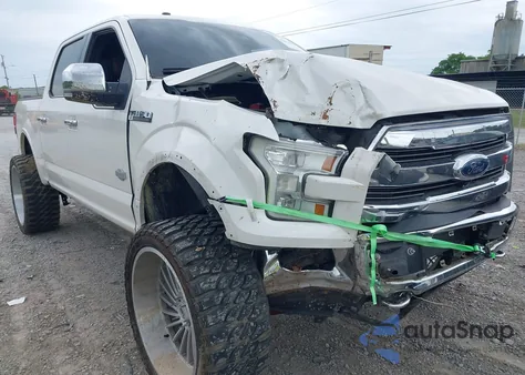 2015 Ford F-150 King Ranch z USA, uszkodzony, nr VIN 1FTEW1EF5FFC35412